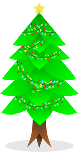 Pomul de Crăciun vector