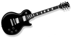 Illustration vectorielle de guitare électrique