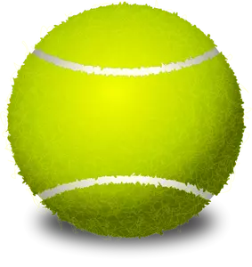 Tennis ball vektorgrafikk utklipp