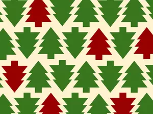 Kerstmis seizoen boom achtergrond vectorillustratie