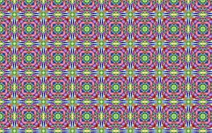 Chromatische kleurrijke breedbeeld patroon