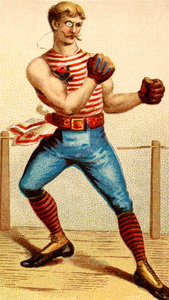 Vintage boksing