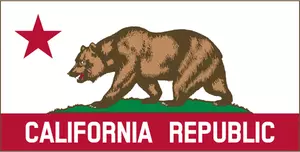 Republika Kalifornii transparent wektor clipart