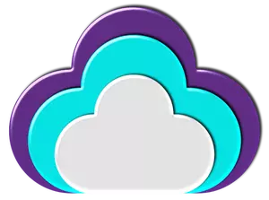 Cloud colorful icons