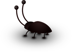 Vektorbild av en kackerlacka
