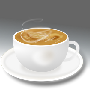 Tazza di illustrazione vettoriale caffè
