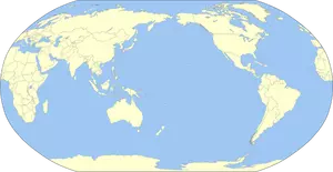Welt Karte farbig