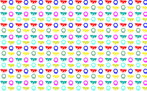 Colorful bells pattern