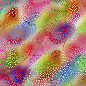 Overlapping colors in a wallpaper
