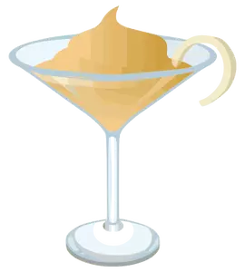 Martini cu decor grafică vectorială