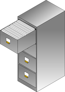 File cabinet vector graphics