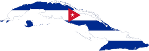 Cubas flagg og kart