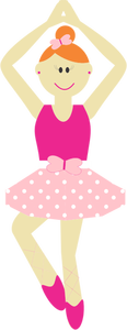 कार्टून Ballerina