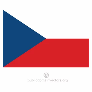 Tschechische Republik-Vektor-flag
