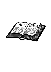 Vector clip art of Holy Bible