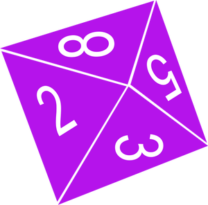 紫のゲーム サイコロ