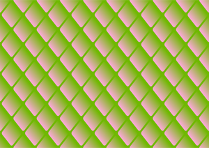Wzór diamentowych w kolorze zielonym i różowym
