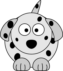 Cão dos desenhos animados da Dalmácia