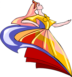 Bailarina de arco iris