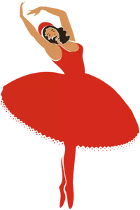 Ballerina rossa
