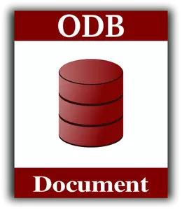 ODF vector documentpictogram