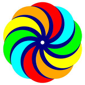 Cercles colorés