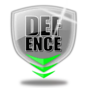 Forsvar logo skjold