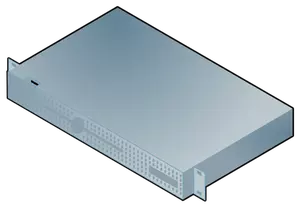 Server computer vector image