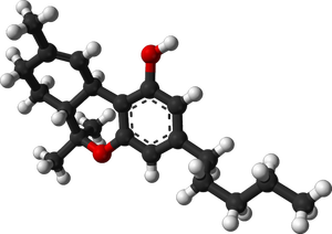 Chemische molecuul vector illustraties