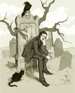 Edgar Allan Poe ilustrare
