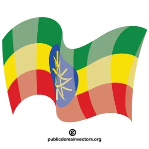 Drapeau national éthiopien