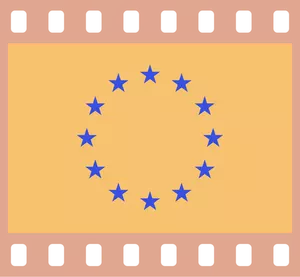 Flagga av Europa bild