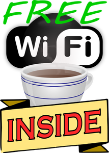 Adesivo di Wi-Fi gratis