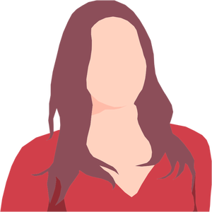 Faceless female avatar