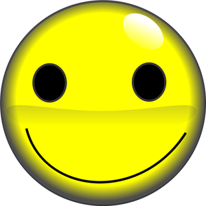 2D Smiley-Gesicht-Vektor-Bild