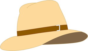 Fedora klobouk vektorový obrázek