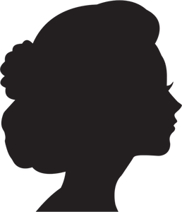 Download 12596 female head silhouette clip art free | Public domain ...