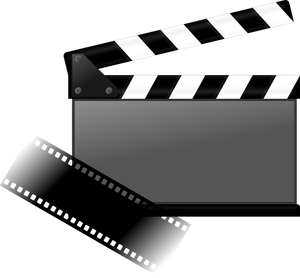Filmare sincronizare bord cu imagini de vector diafilm