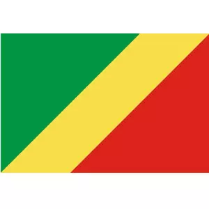 Flagga i republiken Kongo