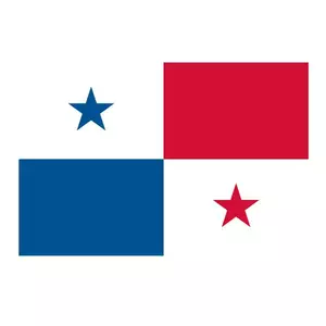 Bandiera vettoriale di Panama