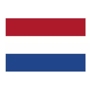Hollanda bayrağı vektör