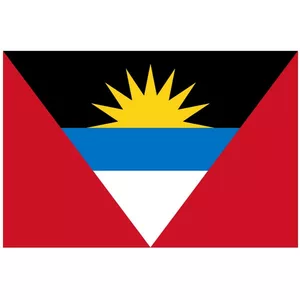 Vector flag of Antigua and Barbuda