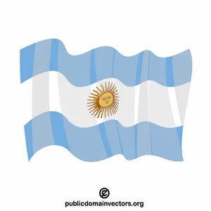Flagge der Argentinischen Republik