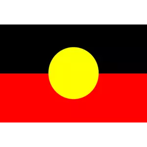 Drapeau des aborigènes d'Australie