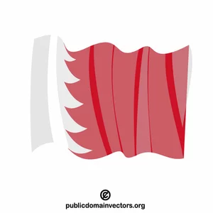 Vlajka Bahrajnu