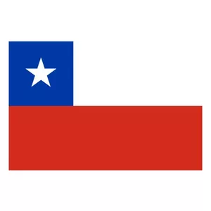 Chilijskie flaga grafika