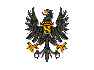 Bandiera della Prussia Ducale vettoriale immagine