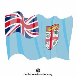 Nationalflagge von Fidschi