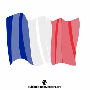 Frankrikes nationella flagga