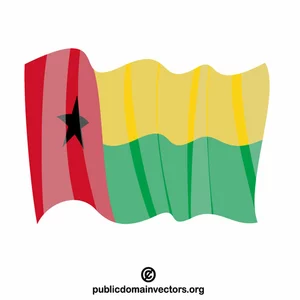Guinea-Bissaus flagga
